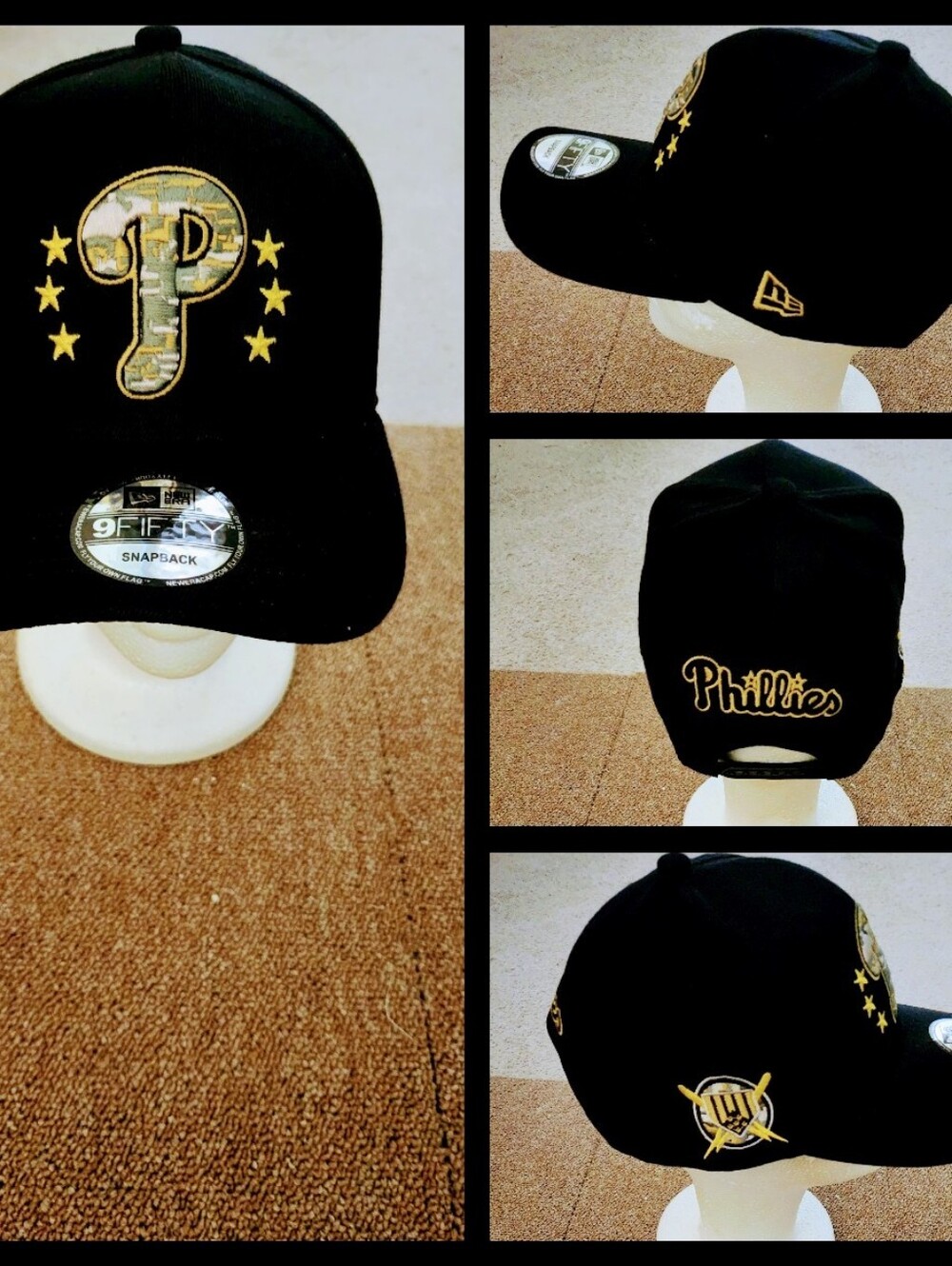 PHILADELPHIA PHILLIES MLB BASEBALL SNAPBACK HAT.